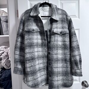 Wilfred Ganna Plaid Shacket